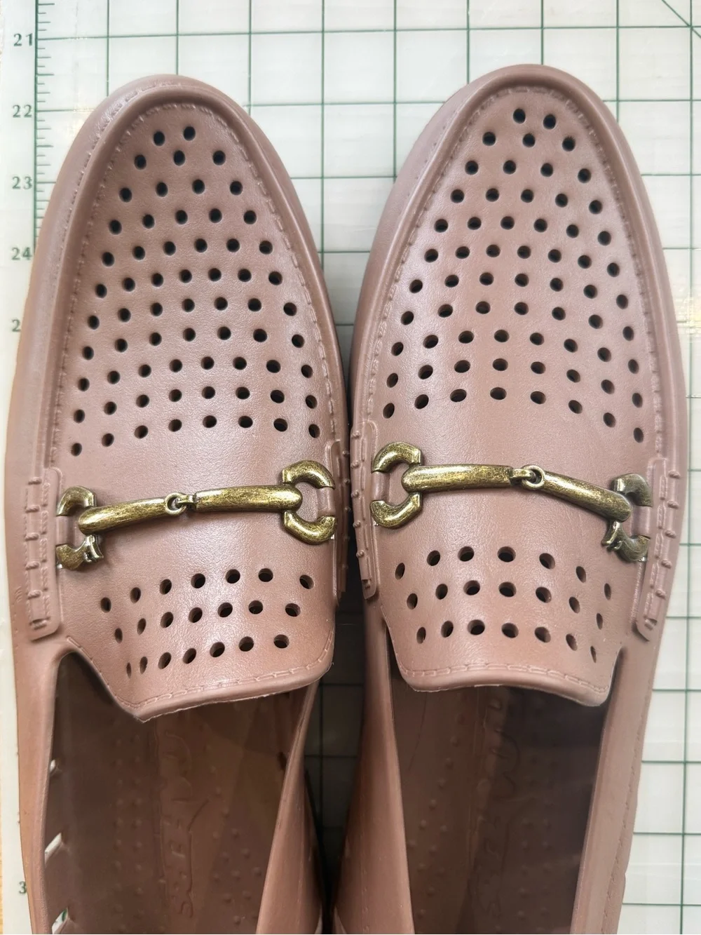 New FLOAFERS Men's Brown Slip-On Loafers with Decorative Bit size 13